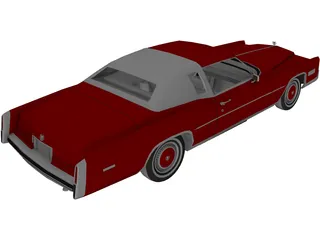 Cadillac Eldorado (1978) 3D Model preview