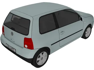 Volkswagen Lupo 3D Model preview