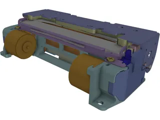 Printer 3D Model preview