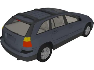 Chrysler Pacifica 3D Model preview
