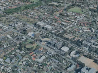 Canberra City, Australia (2023) 3D Model preview