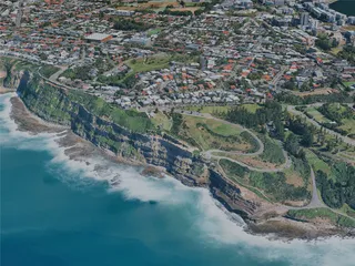 Newcastle City, Australia (2024) 3D Model preview