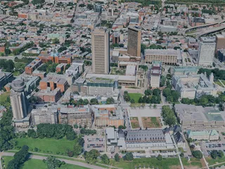 Quebec City, Canada (2024) 3D Model preview