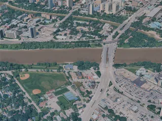 Winnipeg City, Canada (2024) 3D Model preview