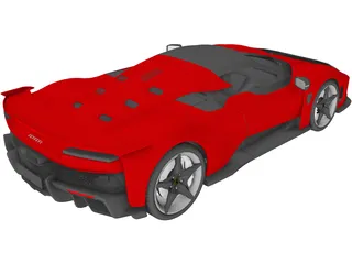 Ferrari F80 (2025) 3D Model preview