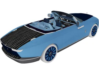 Rolls-Royce Boat Tail (2021) 3D Model preview
