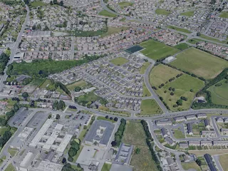 Dundalk City, Ireland (2023) 3D Model preview