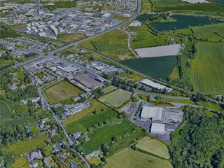 Kilkenny City, Ireland (2023) 3D Model preview