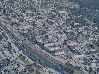 Mazeikiai City, Lithuania (2023) 3D Model preview