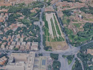 Rome City, Italy (2024) 3D Model preview