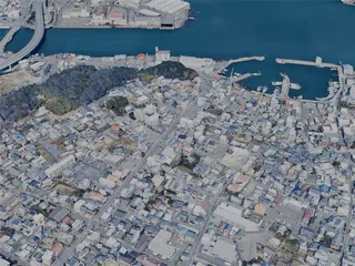 Tokushima City, Japan (2025) 3D Model preview