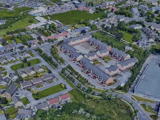 Tralee City, Ireland (2023) 3D Model preview