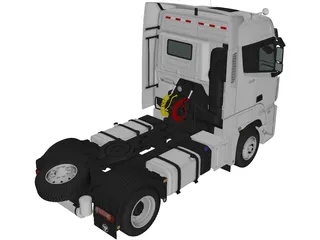 Foton Auman (2018) 3D Model preview