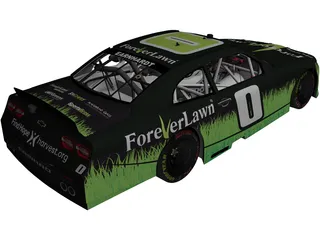 NASCAR Trophy Truck 3D Model preview