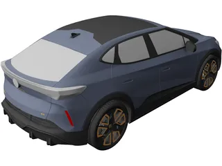 Volkswagen ID Unyx (2024) 3D Model preview