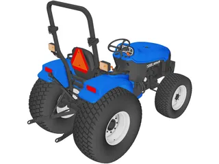 New Holland TC29 3D Model preview
