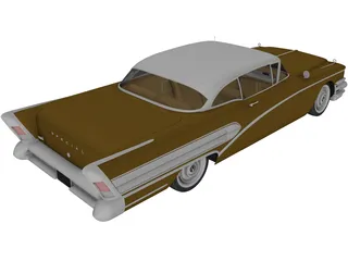 Buick Riviera Special (1958) 3D Model preview