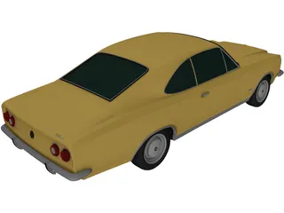 Chevrolet Opala (1978) 3D Model preview