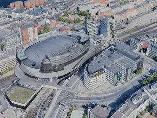Tampere City, Finland (2023) 3D Model preview