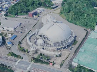 Akita City, Japan (2025) 3D Model preview