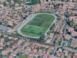 Biarritz City, France (2024) 3D Model preview