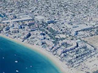 Cabo San Lucas City, Mexico (2025) 3D Model preview