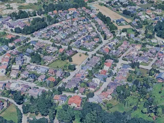 Debica City, Poland (2024) 3D Model preview