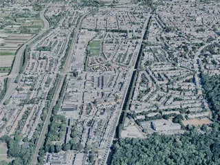 Haarlem City, Netherlands (2024) 3D Model preview