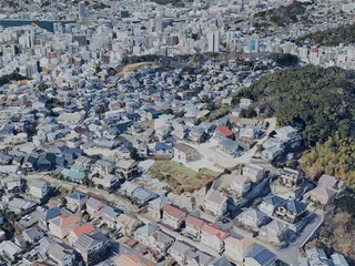 Nagasaki City, Japan (2025) 3D Model preview