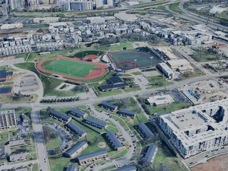 Nashville City, USA (2024) 3D Model preview