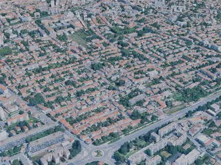 Nimes City, France (2024) 3D Model preview