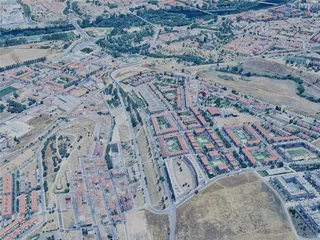 Salamanca City, Spain (2025) 3D Model preview