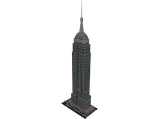 Empire State Building 3D Model preview