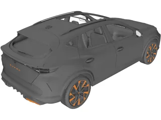 Cupra Formentor (2025) 3D Model preview