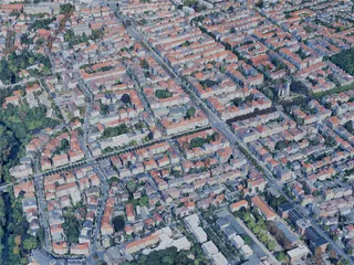 Braunschweig City, Germany (2025) 3D Model preview