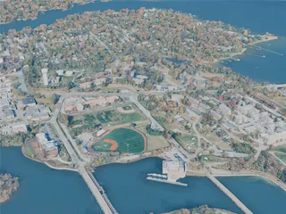 Annapolis City, USA (2025) 3D Model preview