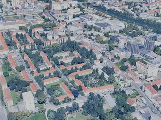 Graz City, Austria (2025) 3D Model preview