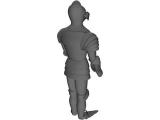 Knight Armor 3D Model preview
