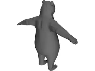 Bear 3D Model preview