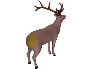 Deer 3D Model preview