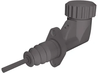 Brake Master Cylinder 3D Model preview