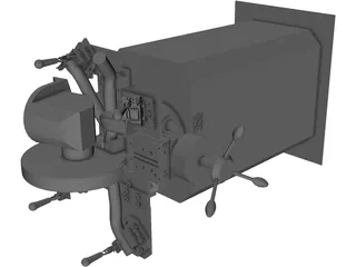 Saw BEWO 350 3D Model preview