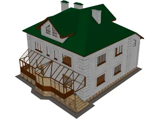 House 3D Model preview