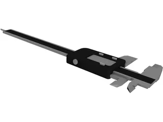 Mitutoyo Digital Caliper PCB-4 3D Model preview