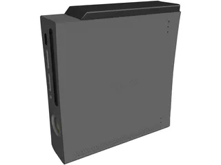 XBox 360 Console 3D Model preview