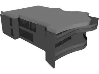 Hamilton House 3D Model preview