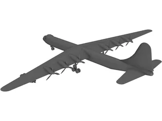 B-36 Peacemaker 3D Model preview