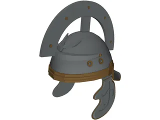 Helmet Roman 3D Model preview