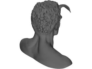Monster Head 3D Model preview