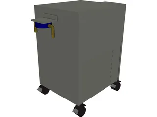 Chiller Industrial Lytron 3D Model preview